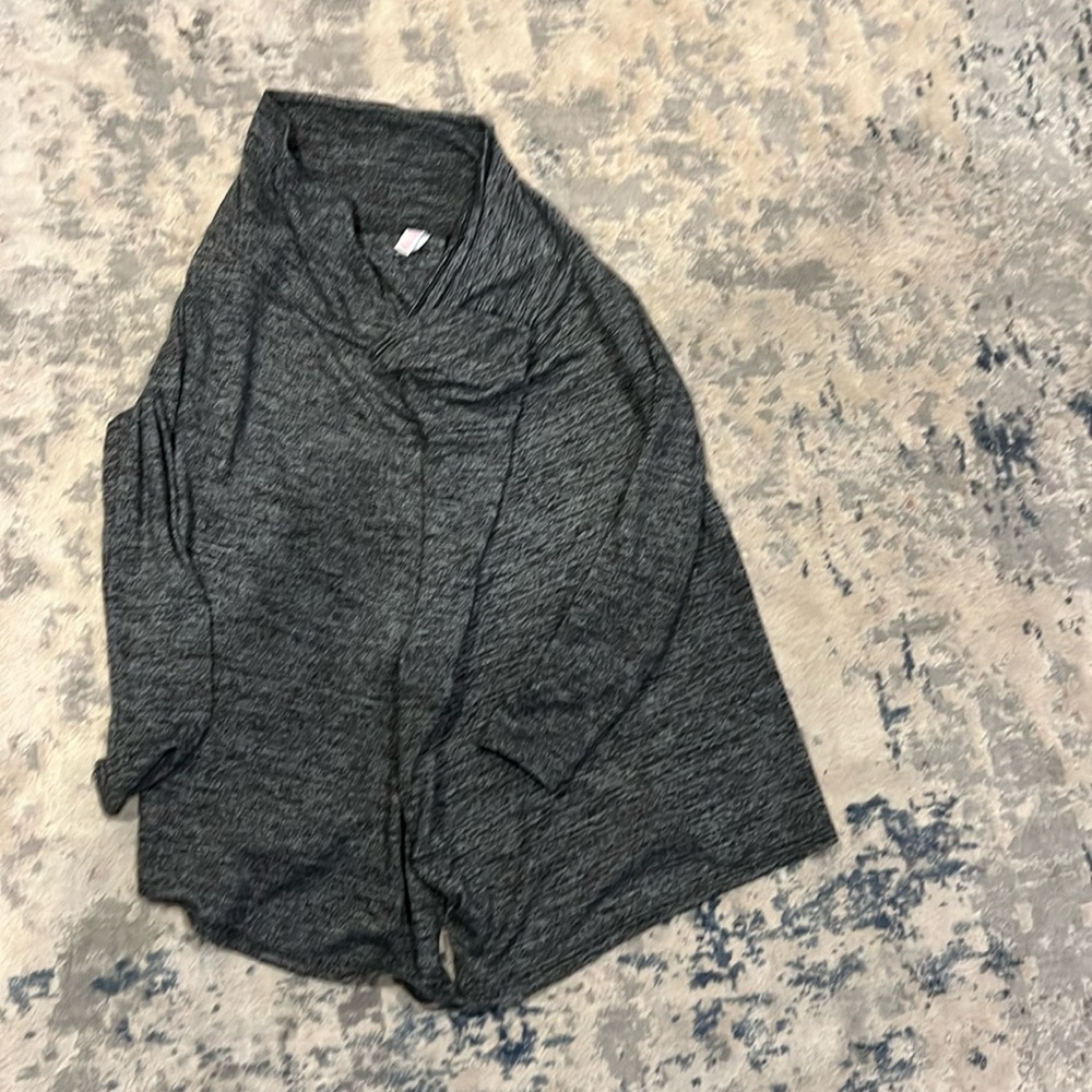 Grey cardigan